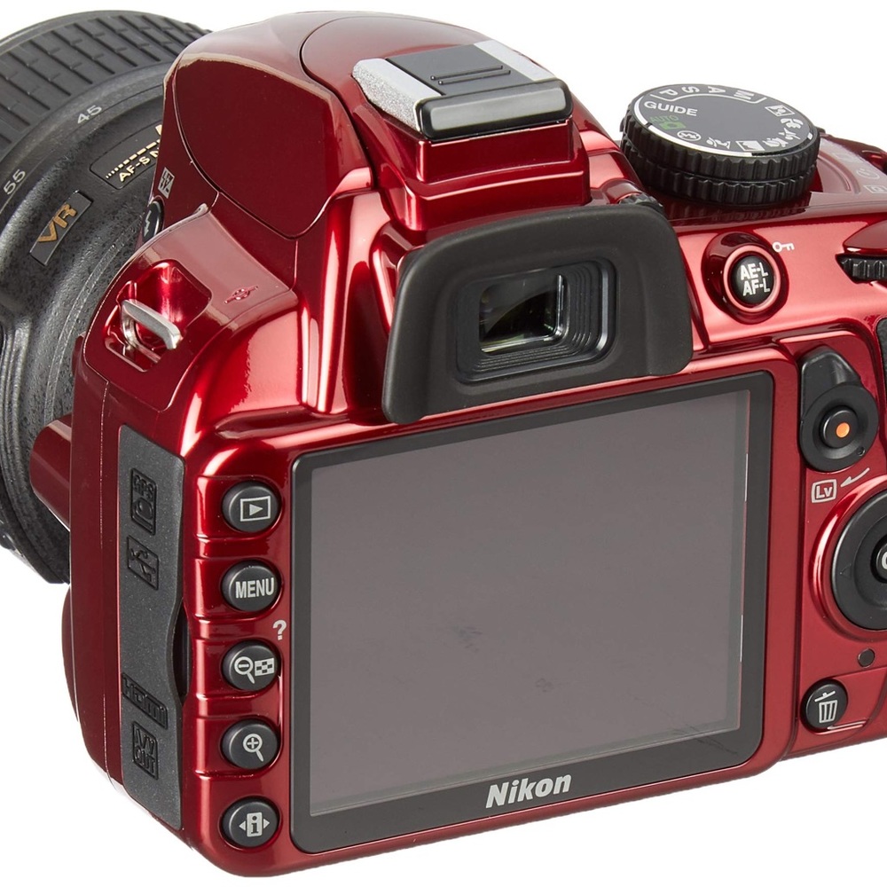 Nikon D3100 with bag, battery, etc